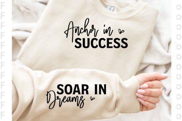 Anchor in Success Sleeve T-Shirt Design: Practical Applications for Creators and Entrepreneurs