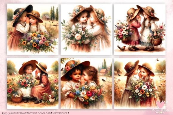 Children Whispering Collage: A Strategic Framework for Authentic Visual Communication