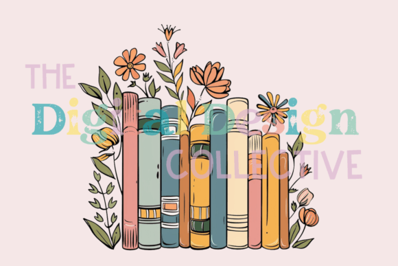 Floral Books Sublimation PNG: Design Guide