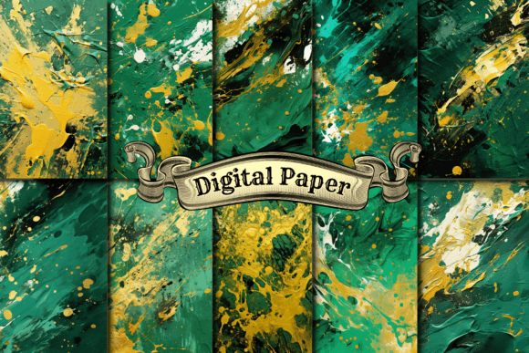 Green and Gold Ink Digital Paper: Practical Guidance for Better Design Results
