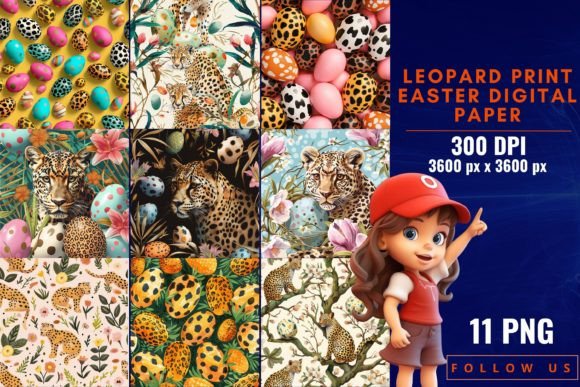 Integrating Leopard Print Easter Digital Paper into Professional Creative Workflows