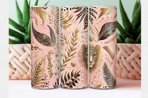 Leopard Tumbler Wrap: Practical Design Applications