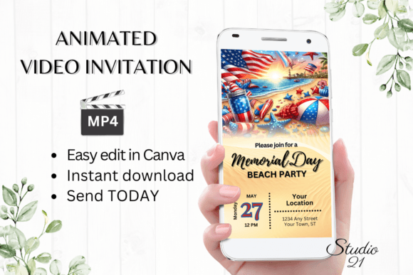 Memorial Day Beach Party Invitation Guide