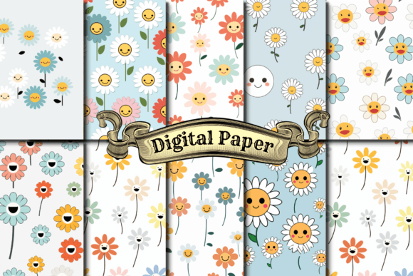 Practical Ways to Use Cute Flower Digital Paper in Creative and Commercial Projects