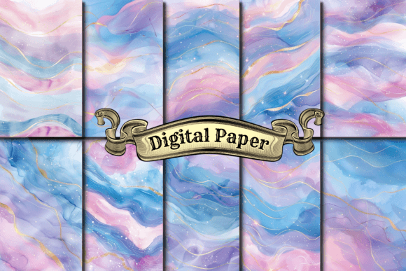 Rainbow Clouds Digital Paper: Elevating Modern Creative Workflows