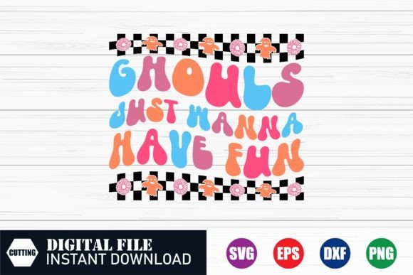 Retro Ghouls Just Wanna Have Fun SVG Design Guide