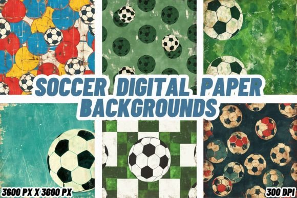 Soccer Digital Paper Backgrounds: Practical Applications for Creators and Businesses
