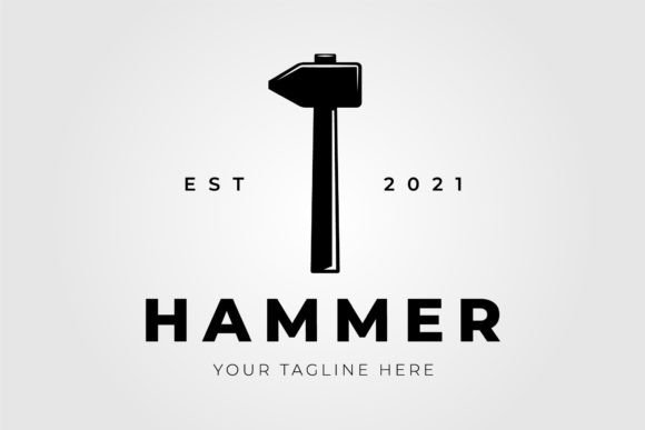 Strategic Branding with the Forging Hammer Blacksmith Isolated Logo