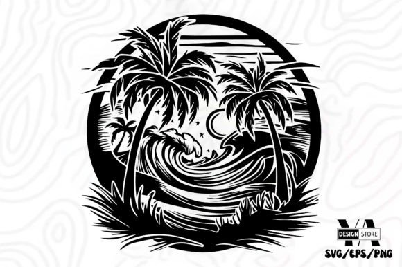 Summer & Beach Life SVGs for Creative Projects