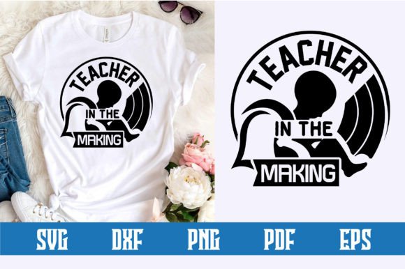 Teacher in the Making SVG Design: Integrating Vector Assets into Creative and Educational Workflows